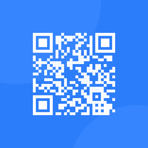 QR code directing to the frontend mentor site